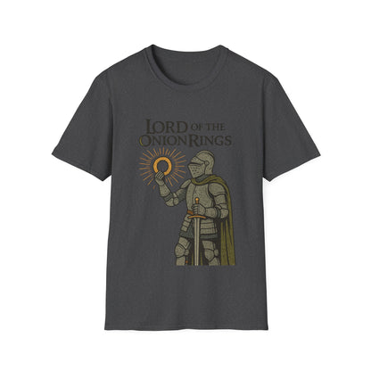 Lord of the Onion Rings Medieval Parody T-Shirt
