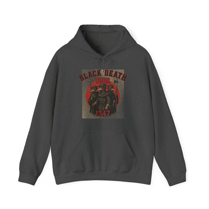 Black Death Tour Medieval Parody Hoodie
