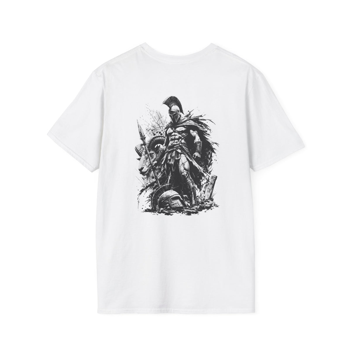 Aries Illustrated T-Shirt (Back)