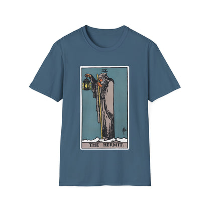 Camiseta con la carta del Tarot El Ermitaño