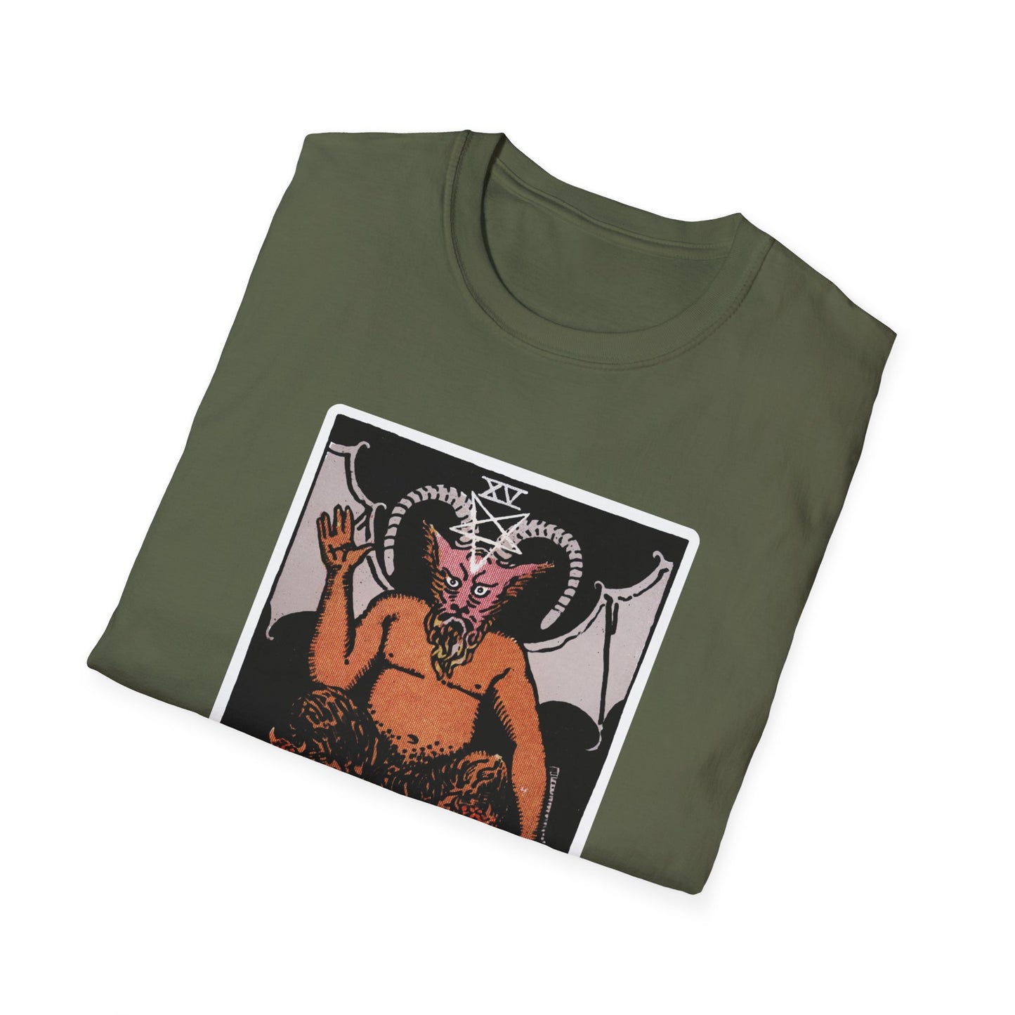 Teufel Tarotkarte T-Shirt