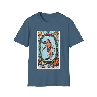 Das Welt Tarotkarten T-Shirt