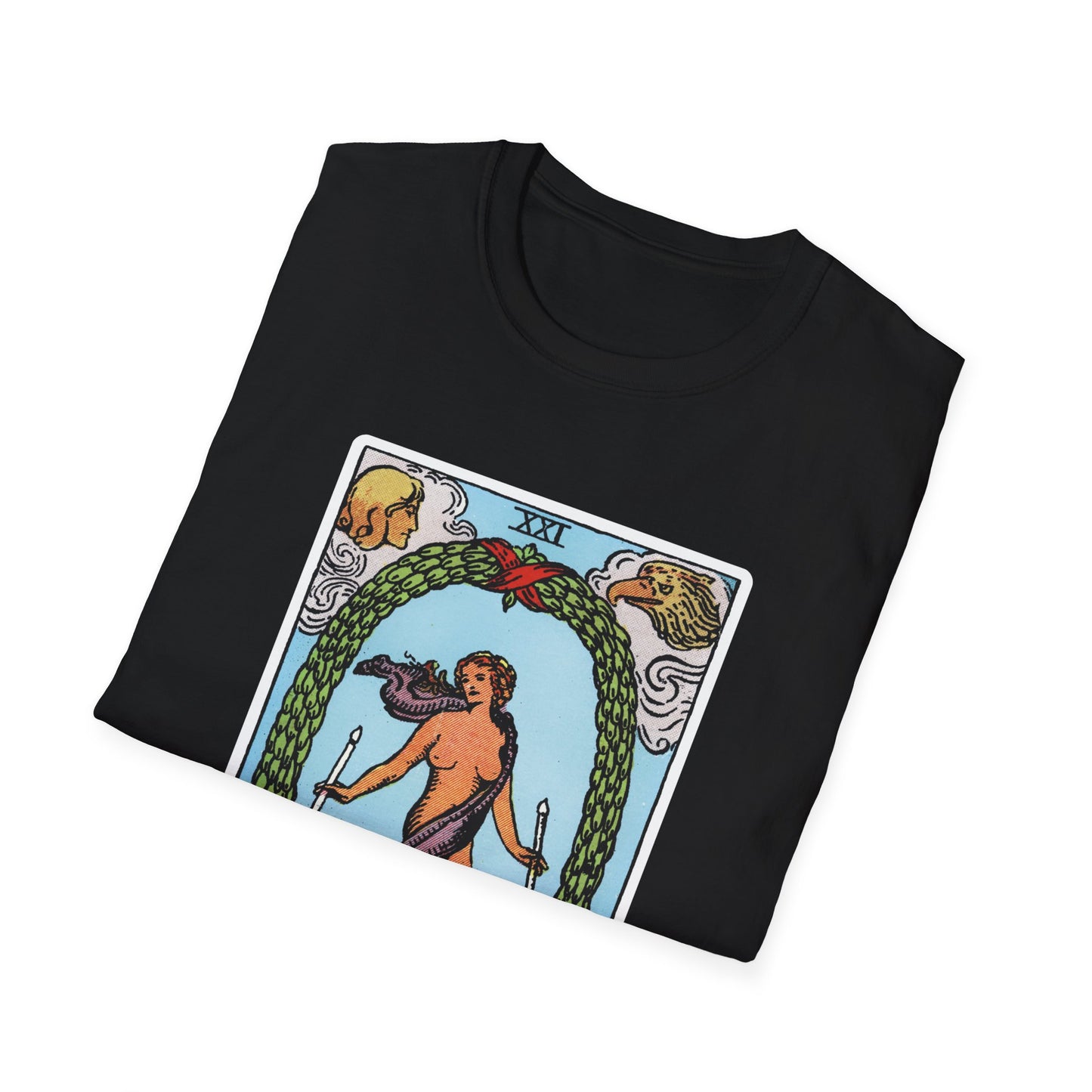 Das Welt Tarotkarten T-Shirt