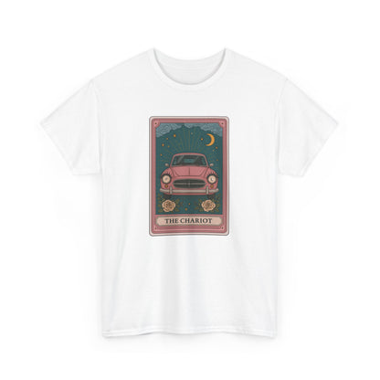 Mock Tarot Cards "The Chariot" Fiat 500 T-Shirt