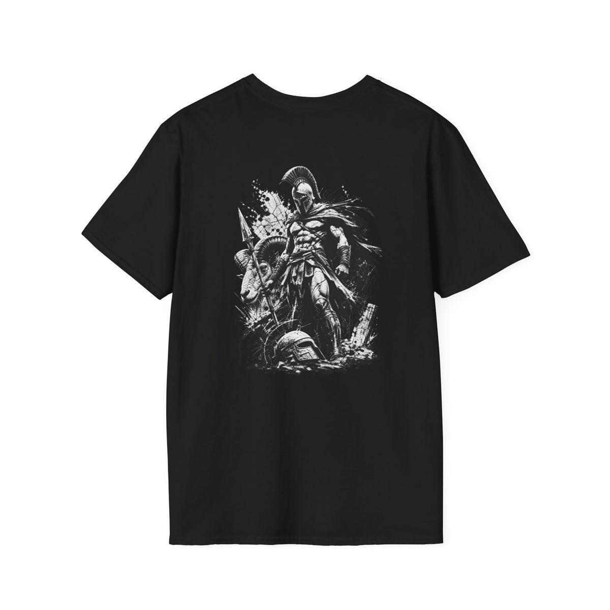 Aries Illustrated T-Shirt (Back)