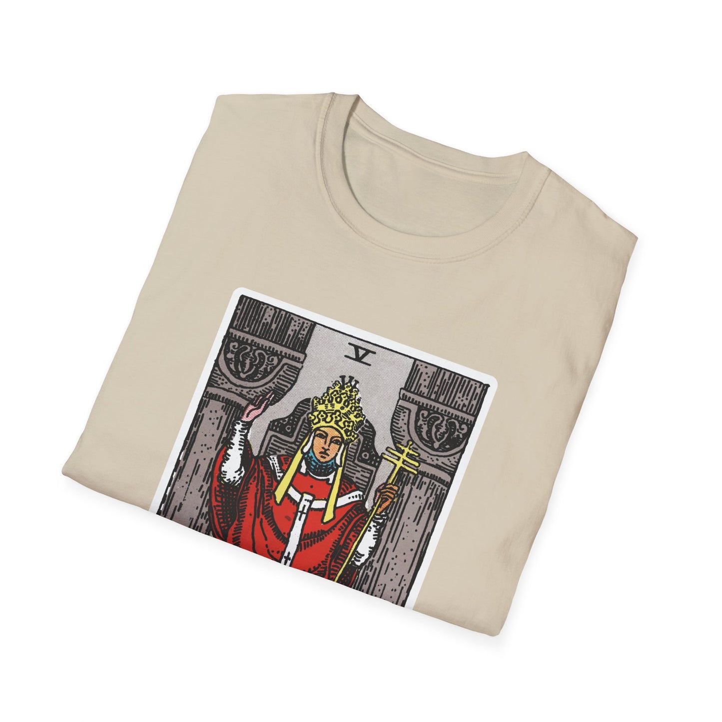 Hierophant Tarotkarten-T-Shirt
