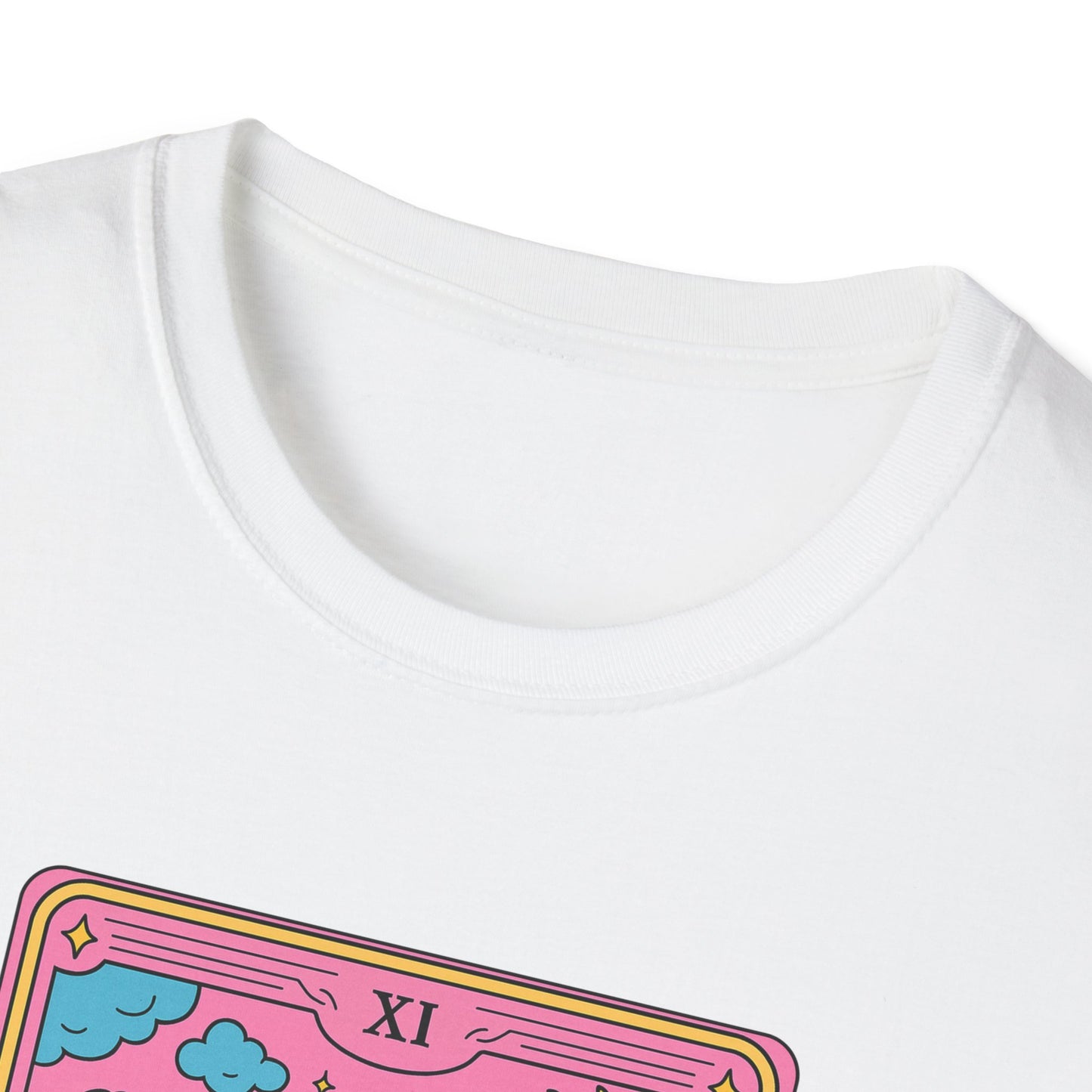 "The Girlboss" Cartoon Tarot Card T-Shirt