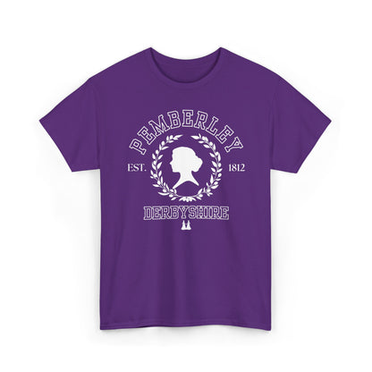 Pride and Prejudice Pemberley Varsity T-Shirt