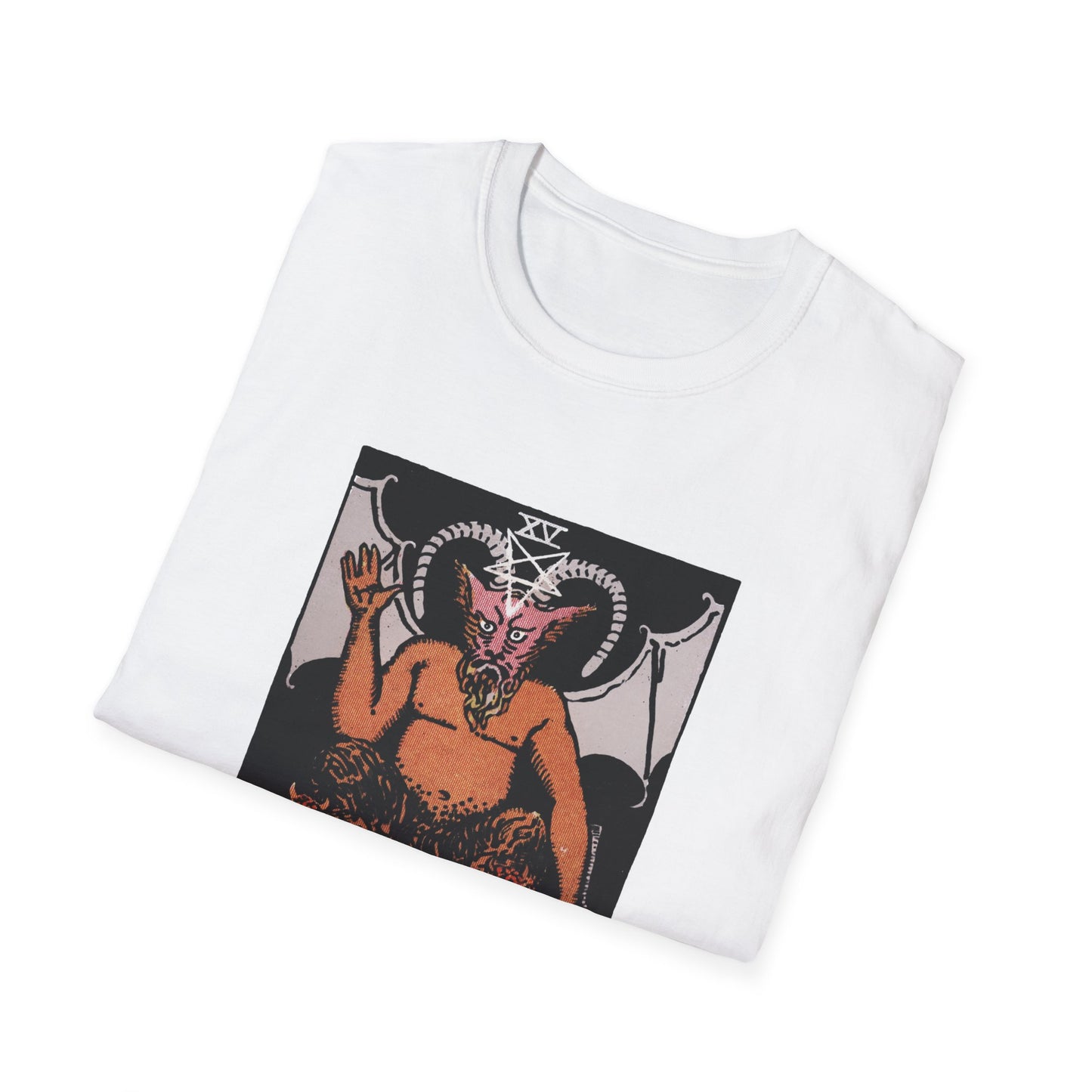 Teufel Tarotkarte T-Shirt