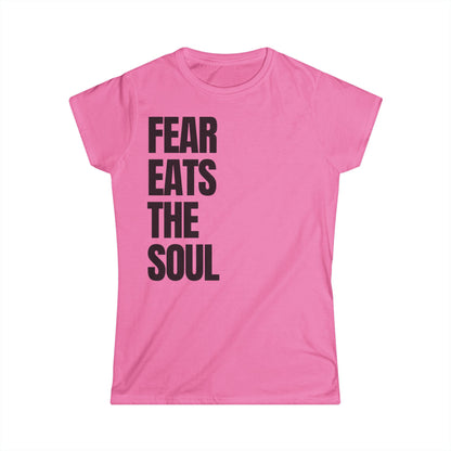 Fear Eats The Soul Women's Fitted Tee