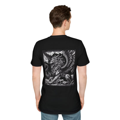 Greek Manticore Graphic T-Shirt
