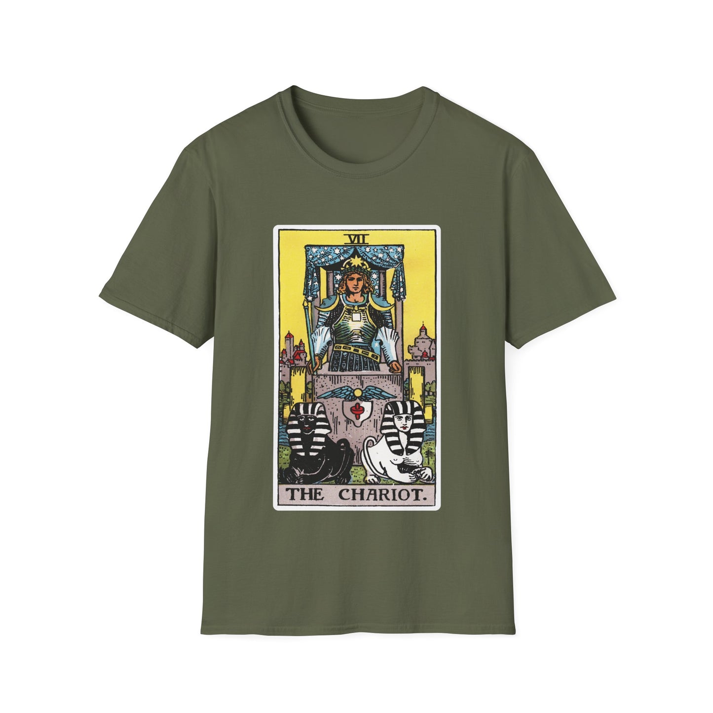Camiseta de la Carta del Tarot El Carro