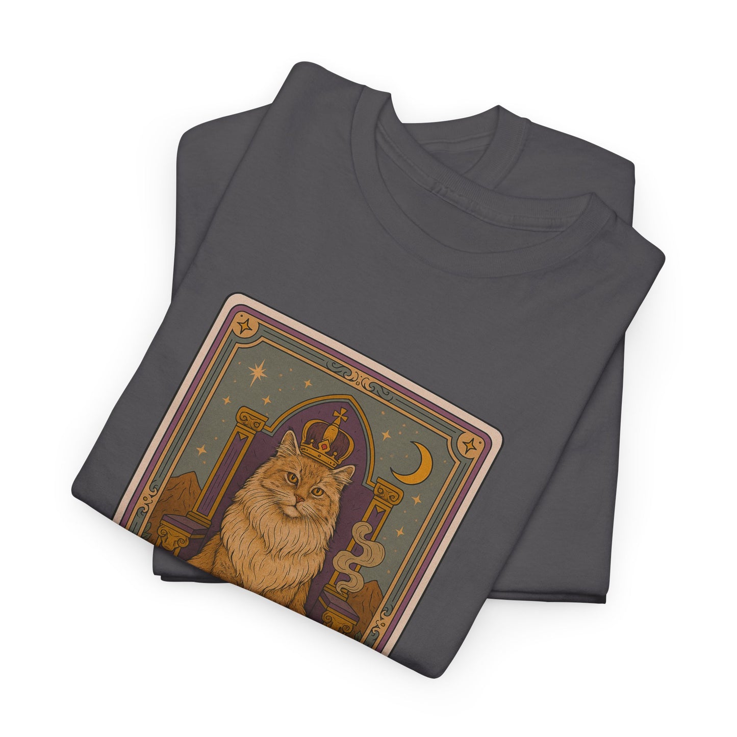 Mock Tarot Cards "The Emperor" Cat Unisex T-Shirt