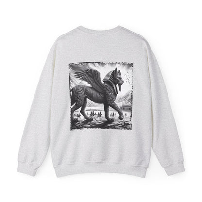 Egyptian Sphinx Graphic Sweatshirt
