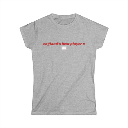 "England's Best Player x" World Cup Women's Tee