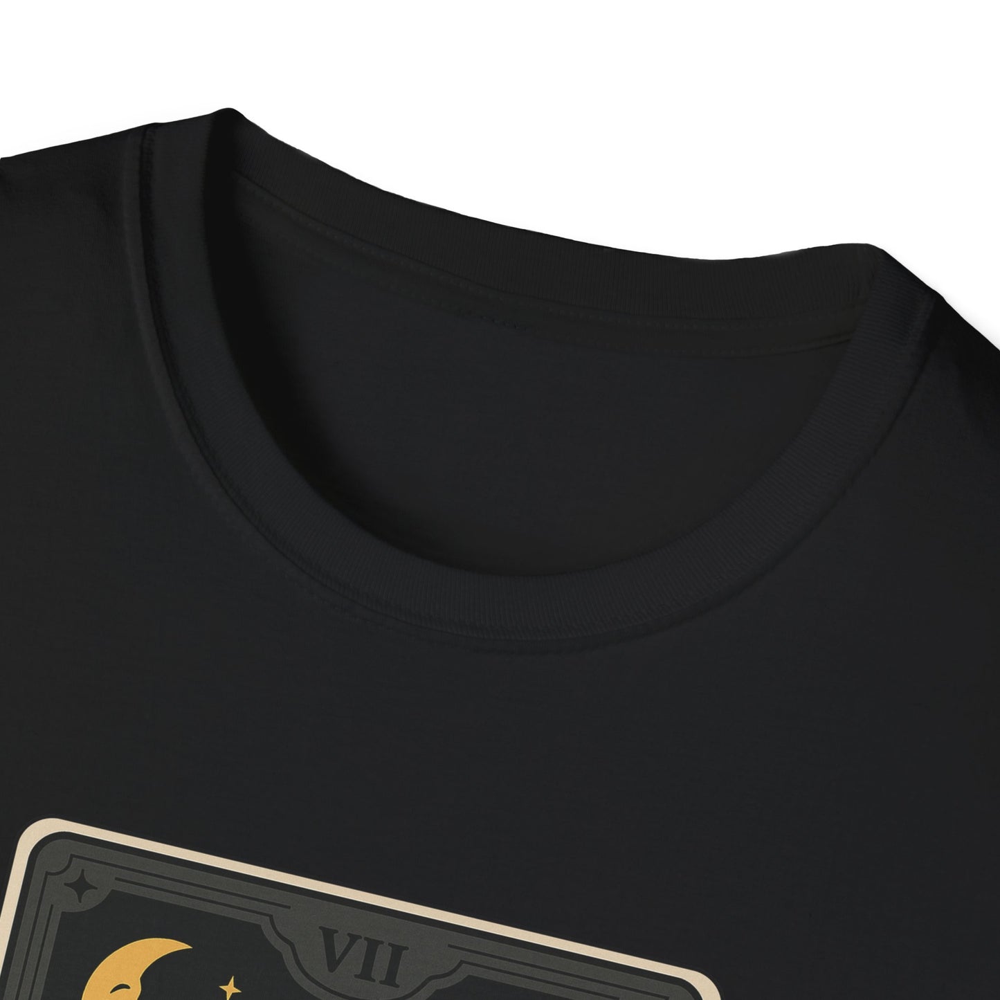 "The Chariot" Fiat 500 Cartoon Tarot Card T-Shirt
