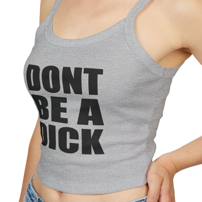 "SEI KEIN ARSCHLOCH" Tank Top