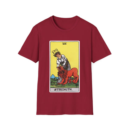Stärke Tarotkarten-T-Shirt