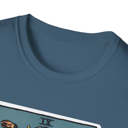 Camiseta con la carta del Tarot El Ermitaño