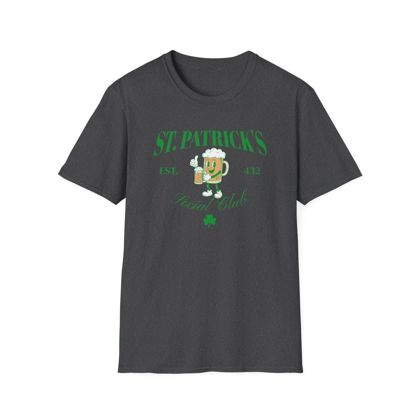 Camiseta gráfica de jarra de cerveza de San Patricio