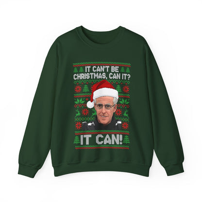 It Can't Be Christmas Can It? Football Christmas Jumper