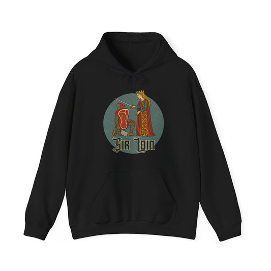 Sir Loin Parody Medieval Hoodie