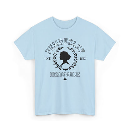 Pride and Prejudice Pemberley Varsity T-Shirt