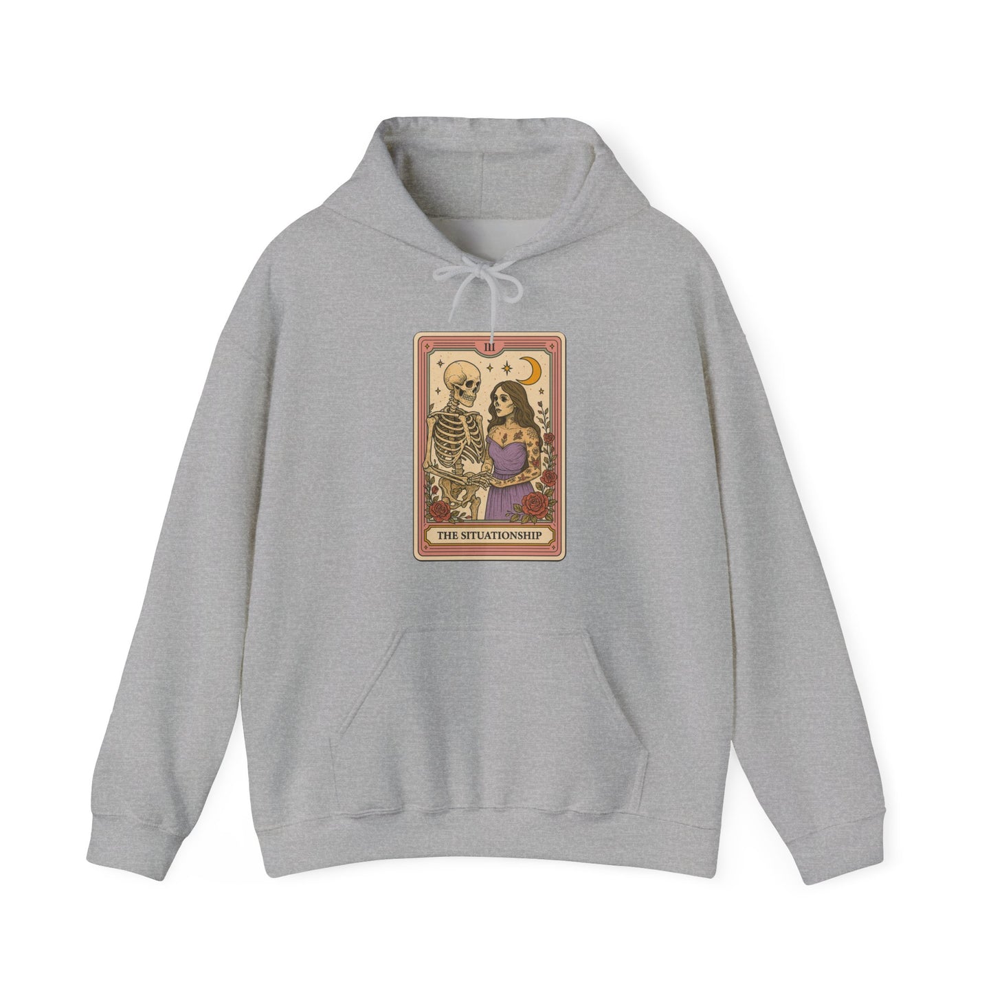 Mock Tarot Card "The Situationship" Hoodie