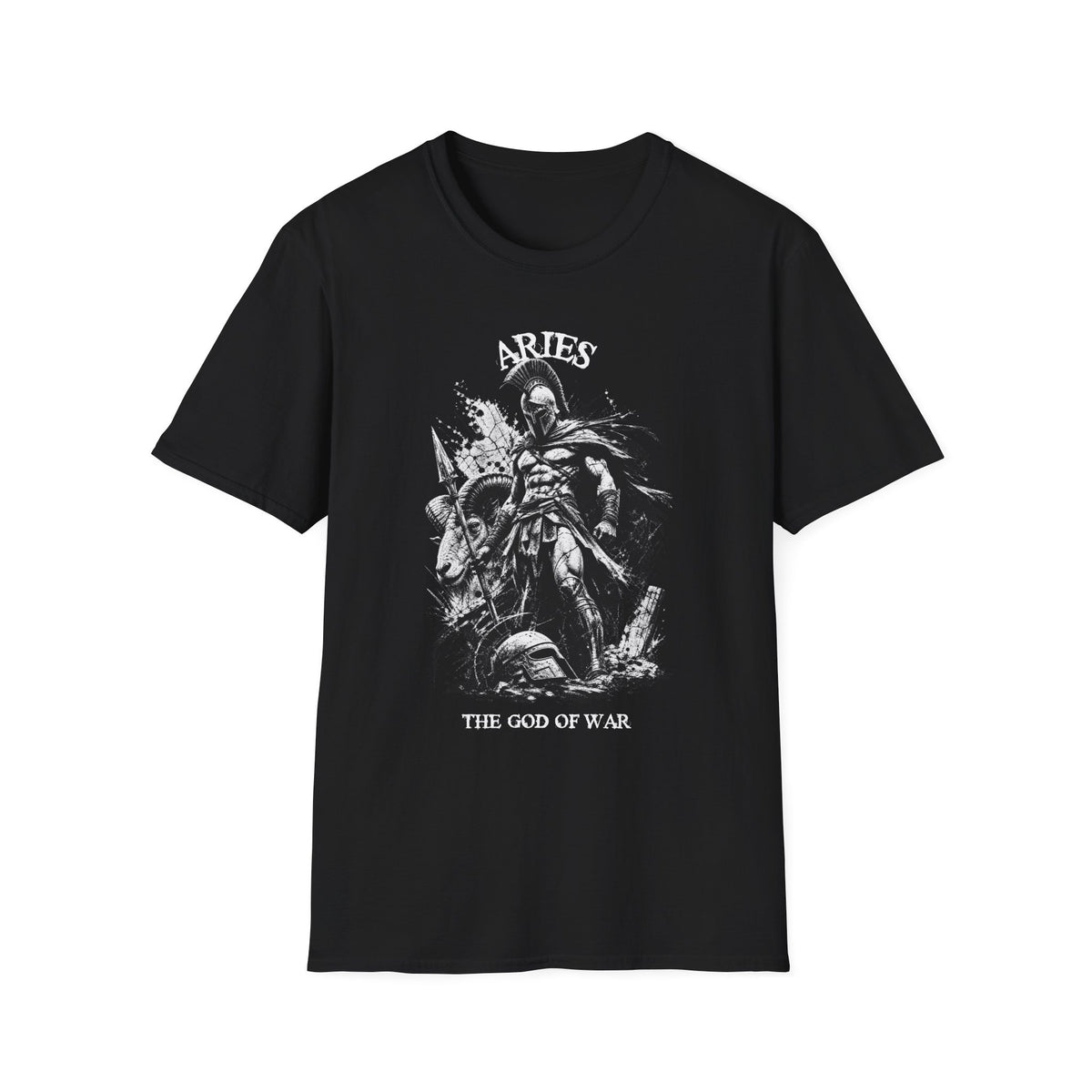Aries Illustrated T-Shirt (Front)
