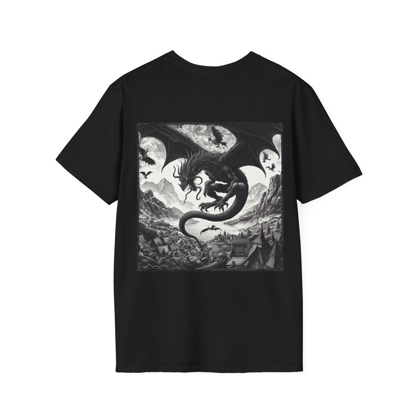 Norse Nidhogg Dragon T-Shirt