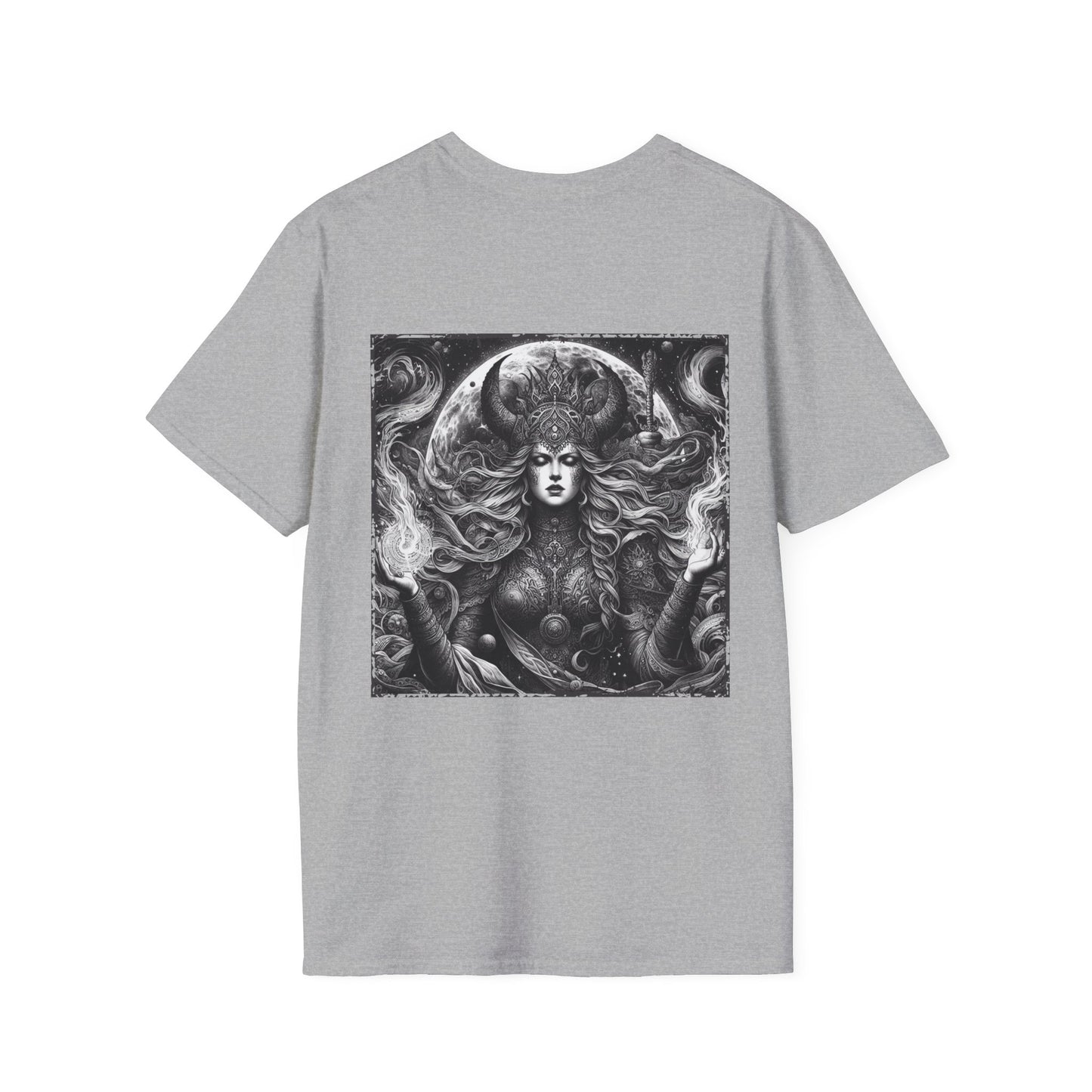 Nordic Freyja Portrait T-Shirt