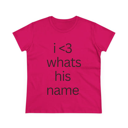 "I <3 What's His Name" Graphic Shirt