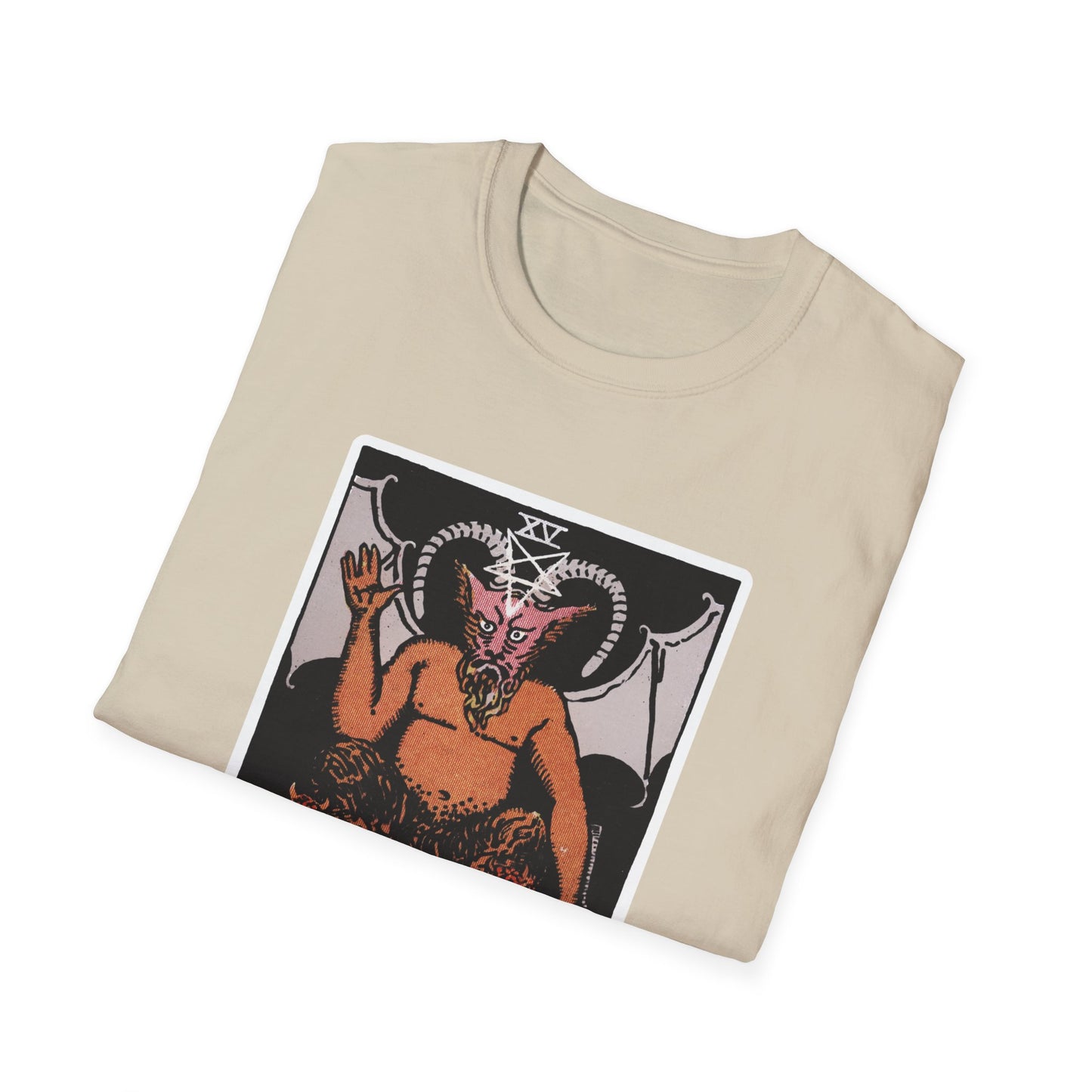 Teufel Tarotkarte T-Shirt