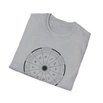 Minimalist Zodiac Wheel T-Shirt