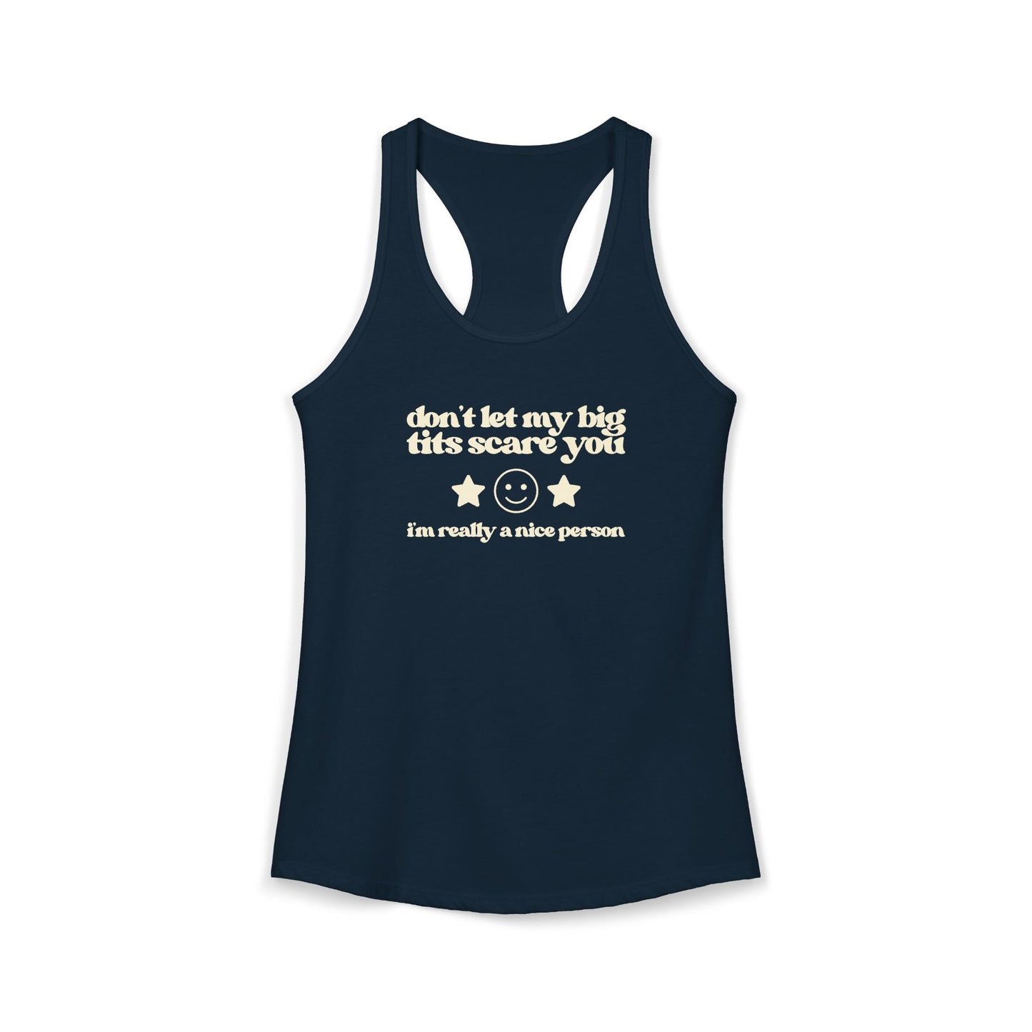 Dont Let My Big Boobs Scare You Y2K Tank