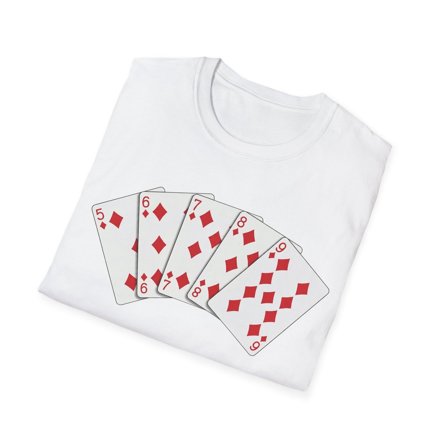 Straight Flush Cards T-Shirt