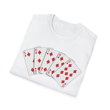 Straight Flush Cards T-Shirt