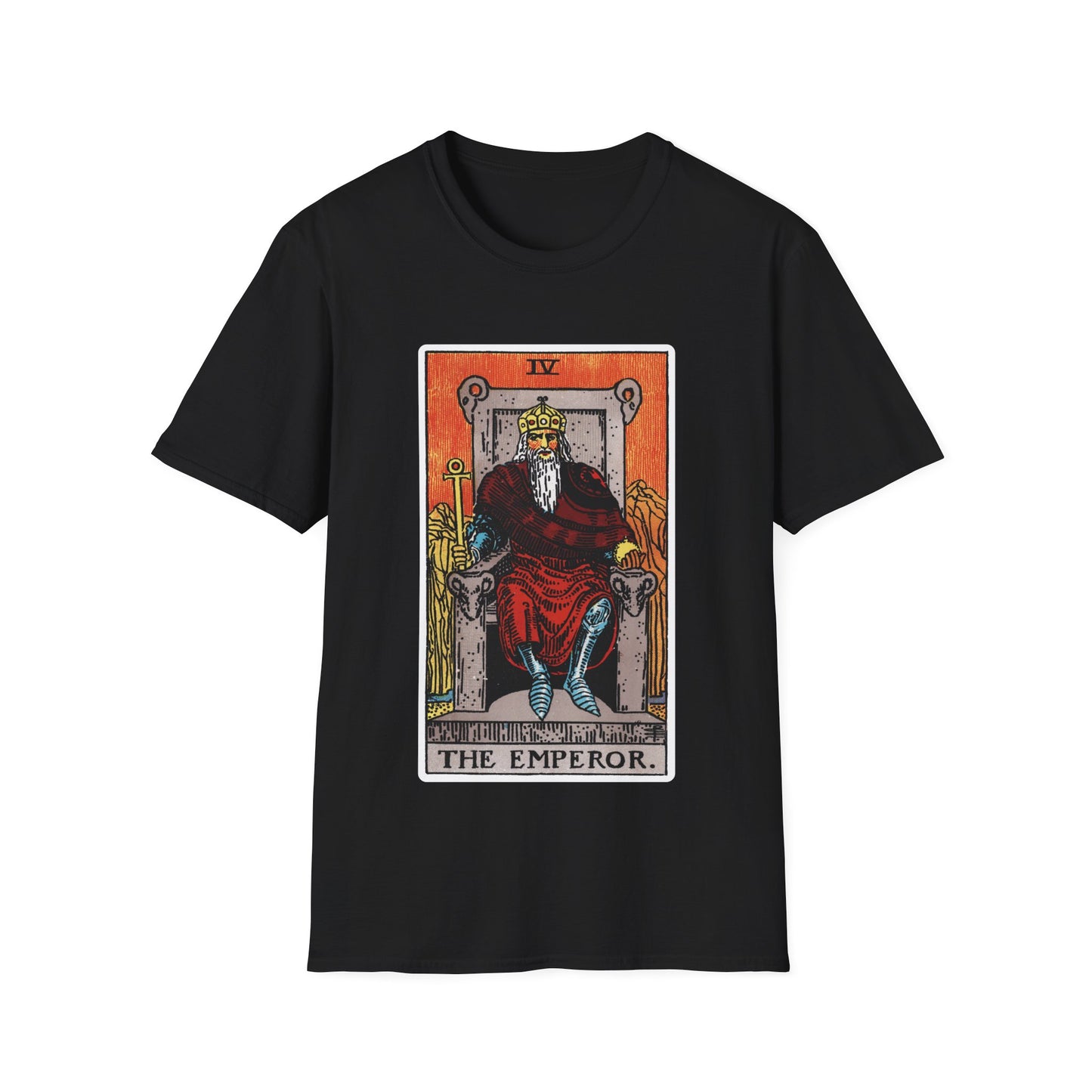 Das Kaiser Tarotkarten T-Shirt