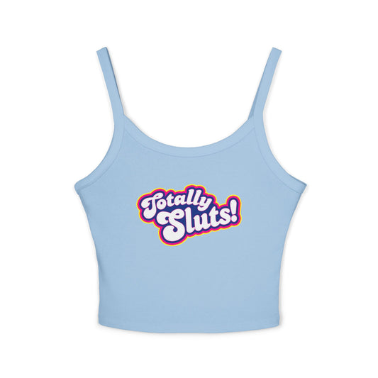 Totally Sluts! Script Logo Vest Top