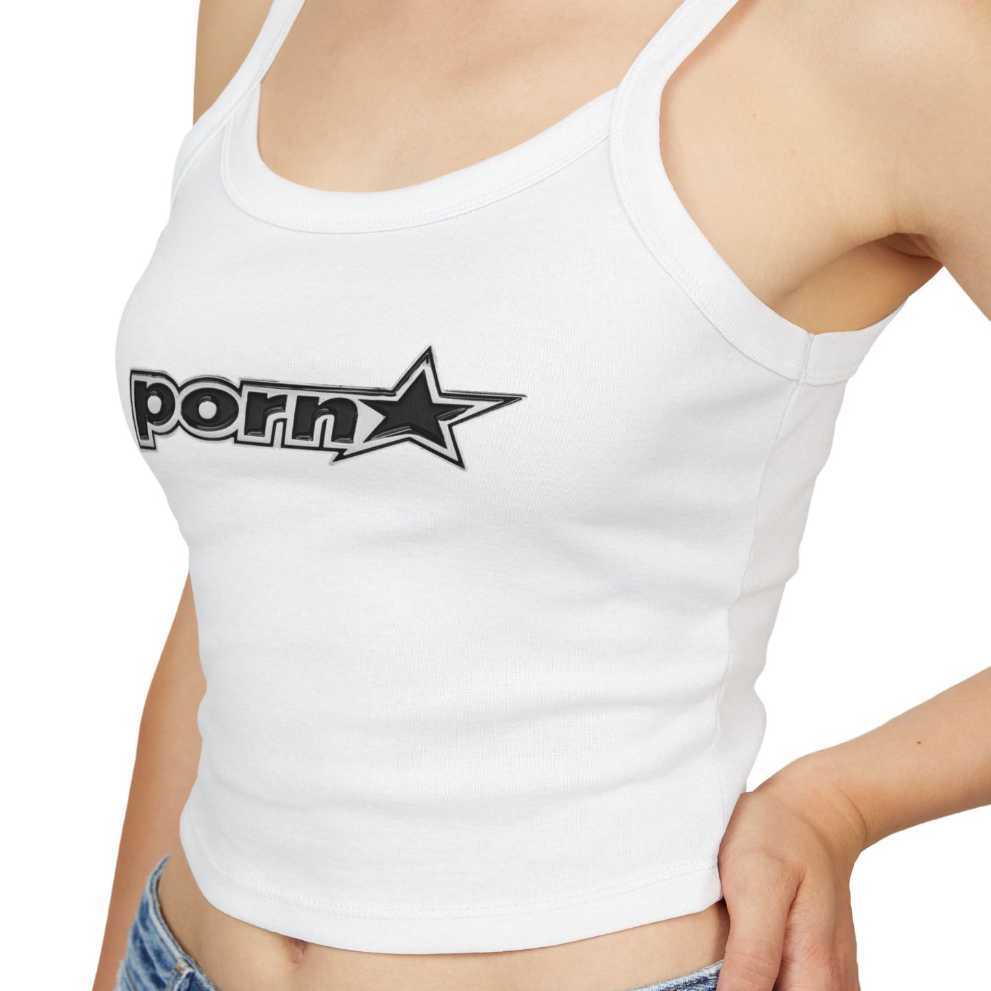 Trägertop mit Pornostar-Logo