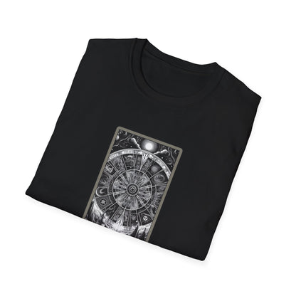"Wheel of Fortune" Tarot Card Graphic T-Shirt