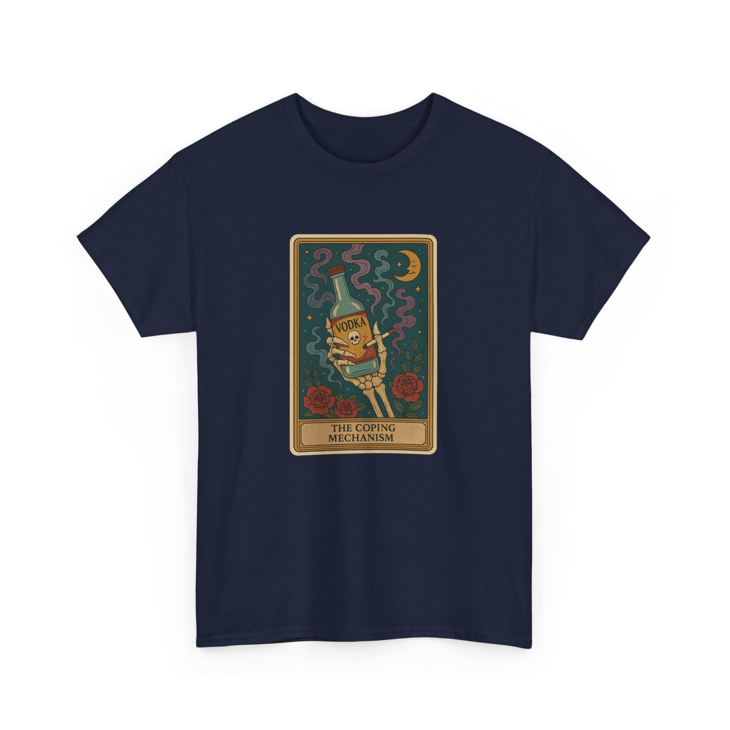 Mock Tarot Card "The Coping Mechanism" Unisex T-Shirt