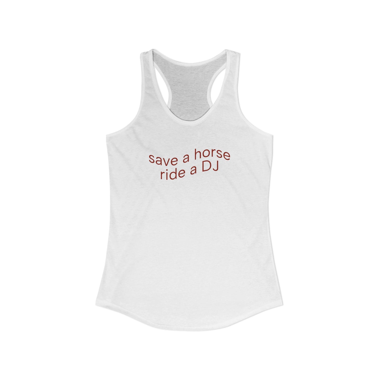 Save a Horse Ride a DJ Y2K Tank