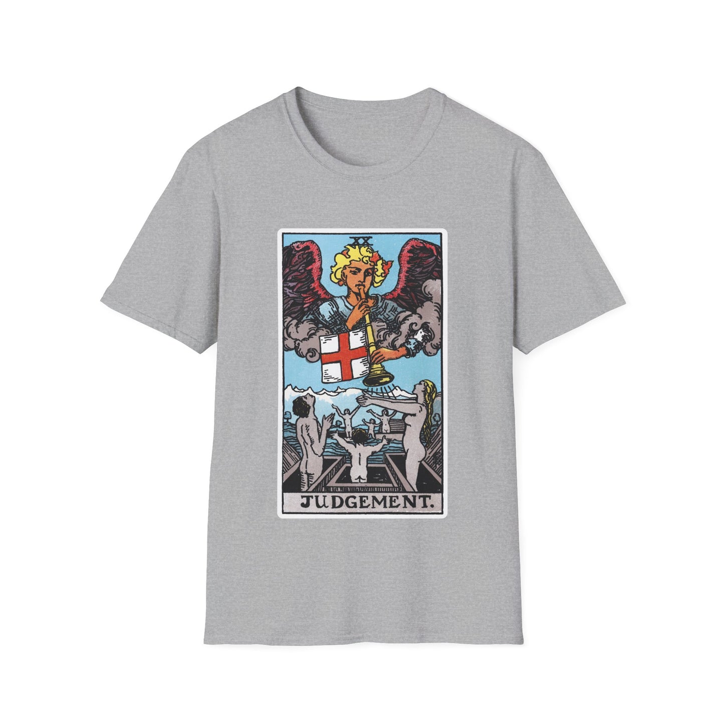 Camiseta con la carta del Tarot del Juicio