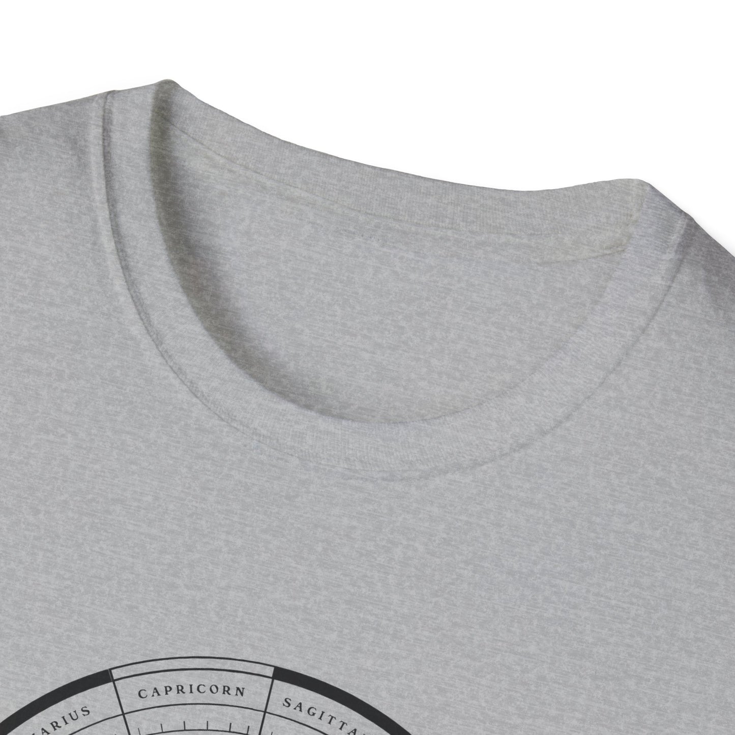 Minimalist Zodiac Wheel T-Shirt