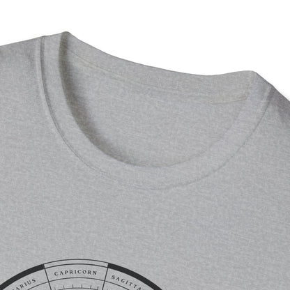 Minimalist Zodiac Wheel T-Shirt