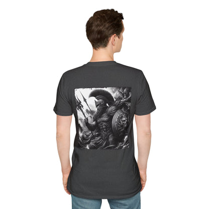 Greek Aries Warrior Graphic T-Shirt