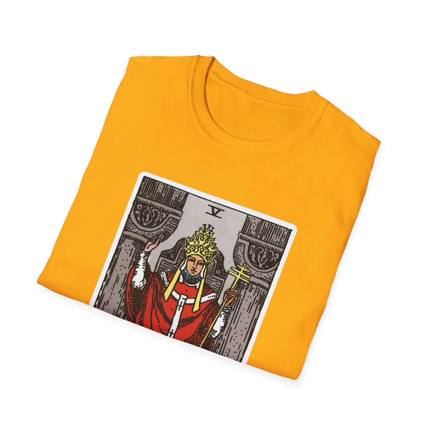Hierophant Tarotkarten-T-Shirt