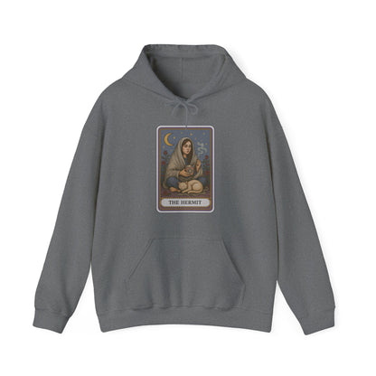 Mock Tarot Card "The Hermit" Hoodie