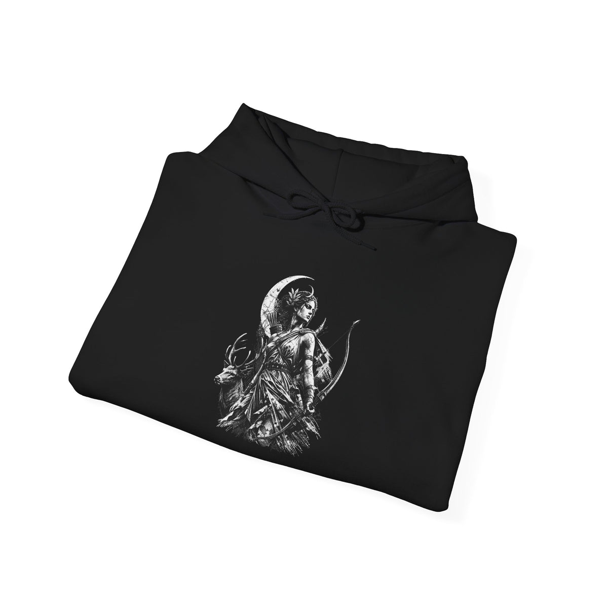 Artemis Illustrated Hoodie (Front)